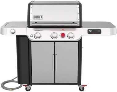 Weber Genesis SX-335 Natural Gas Smart Grill, Stainless Steel