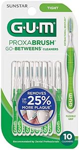 GUM-872H Sunstar Proxabrush Go-Betweens Cleaners Tight, 10 Count