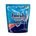 Finish 24 Tablets, Powerball All in 1 Max Dishwasher Tablets | World's #1 Recommended Dishwashing Brand