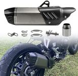 Sporacingrts Universal Slip-On Exhaust Muffler Baffle Without DB Killer - Compatible with 1.5"-2" Inlet, Ideal for Dirt Bike, Street Bike, Motorcycle, Scooter, ATV