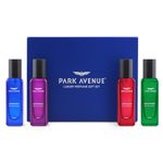 Park Avenue Luxury Perfume Gift Set for Men, 4x20 ml | Euphoria, Conquer, Harmony & Discoverer Perfume | Eau De Parfum | Premium Luxury Perfume for Corporate Man | Long lasting Fragrance | Gift for Men | Ideal Birthday, Anniversary Gift Set for men