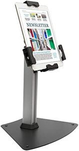 Kantek Tablet Kiosk Stand with Security Locking System, Table Mounted, for 7.9-10.1 Inch Tablets (TS950)