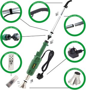 Parkland 2000W Electric Weed Burner Wand – Thermal Weeding Tool for Garden, Patio, Driveway
