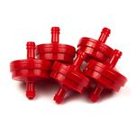 Briggs & Stratton 4105 5-Pack of 298090S Fuel Filter 150 Micron For Engines without Fuel Pump