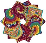 supcow 12 Pieces Paisley Bandanas C