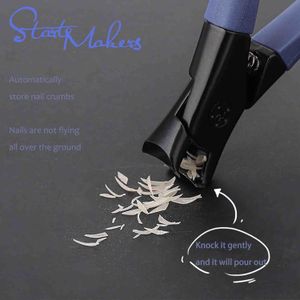 Start Makers Wide Jaw Nail Clippers – Blue Stainless Steel