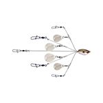 Yum Lures Yumbrella Flash Mob Junior Ultralight Colorado Blade Multi-Lure Rig, One Size