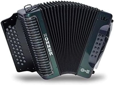 Hohner Corona C-II FBBEB Accordion Green to Gold (GRTG)