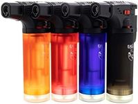 4 Pack Eagle Jet Torch Gun Lighter Adjustable Flame Windproof Butane Refillable