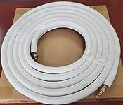 25 Ft 1/4" x 1/2" Line Set for Ductless Mini Split Air Conditioner Heat Pump Systems