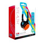 STEALTH C6-50 Stereo Gaming Headset - Blue & Red, Multi-Platform Compatible with XBox One, Series S/X, PS4/5, Switch, PC, Mobile and Tablet, Foldable with Powerful 40mm Speakers, 3.5mm Jack