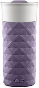 Ello Ogden BPA-Free Ceramic Travel Mug with Lid, Deep Purple, 16 oz