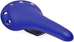 Retrospec Bicycles 6 Button Track/Velo Saddle, Blue