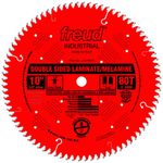 Freud LU97R010 10-Inch 80 Tooth TCG Double Sided Laminate and Melamine Cutting Saw Blade with 5/8-Inch Arbor and PermaShield Coating