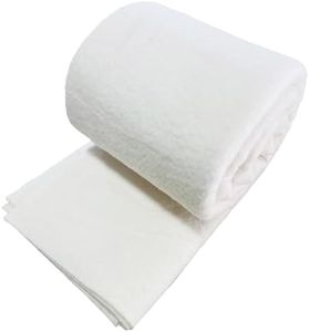 LUMANSUO 200GSM Throw Natural Cotton Quilt Batting for Quilting (60"x78")
