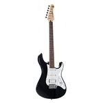 Yamaha Agathis PACIFICA012 Electric Guitar Black, 6-String Solid-Body, Versatile Sound with Powerful Pickups, Smooth Neck, Durable Build, Ideal for Stage, Studio & Practice Sessions