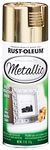 Rust-Oleum 1910830 Spray Paint, Gold Metallic Finish 11 fl oz