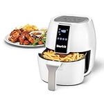 Starfrit Electric Digital Air Fryer - 3.5L Capacity - LED Touch Screen - 7 Preset Functions - 1400W