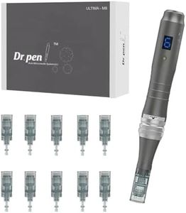 Dr.Pen Ultima M8 Stylo à Microneedling Pen, Stylo Électrique à Microneedling Pen, Utilisable avec ou sans Fil, avec 10 Cartouches​​