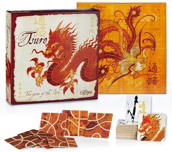 Calliope Tsuro - The Game of The Path - A Family Strategy Board Game For Adults and Kids 2-8 Players Ages 8 & Up