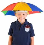 Dark Moon Hat Umbrella for Kids,Men,Women Soft Unbreakable Plastic Hat/Cap Umbrella Adults UV & Rain Protection Hat Umbrella for Kids boys and Girls pack of 1 (Multicolor)