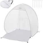 VEVOR Spray Paint Shelter, 40 x 35 x 40 in Pop-Up Portable Spray Paint Tent with Built-In Floor, Exhaust Window and Storage Bag, Foldable Paint Booth for Furniture, DIY Hobby Tool Painting Station