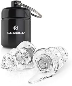 Senner Bouchons d'oreilles de protection d'oreille PartyPro avec étui en aluminium, idéal pour les fêtes, concerts, facile à transporter pour une excellente réduction du bruit