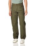 Dickies Men's Big-Tall Relaxed Fit Duck Jean, Moss, 48x32