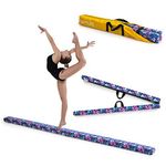 Fun!ture | Stars Geometric Print Folding Suede Gymnastics Balance Beam (Geo Stars)