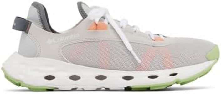 Columbia Women's Drainmaker XTR Water Shoe, Grey Ice/Sage Leaf, 7