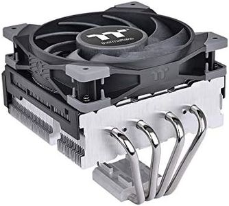 Thermaltake TOUGHAIR 110 140W TDP Top Flow CPU Cooler, Intel/AMD Universal Socket (LGA 1700/1200), 120mm 2000RPM High Static Pressure PWM Fan with High Performance Copper Heat Pipes CL-P073-AL12BL-A