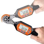 SUG Mini Digital Torque Wrench, 3/8-inch Drive with Buzzer & LED, 1.33 to 44.25 ft-lbs, Professional Electronic Short Handle Torque Wrenches Bike Car Repairing Tool (Accurate to 2%) Calibrated