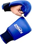 PROSPO Karate Gloves (Men/Women), Boxing Training Gloves, Karate Training Gloves, Karate Gloves for Unisex (Blue)