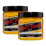 Manic Panic Semi-Permanent Hair Color 4 Ounce (Pack of 2) (Sunshine)