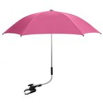 For Your Little One Baby Parasol Compatible with Kinderkraft - Hot Pink - Fits All Models