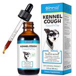 Kennel Cough for Dogs,Natural Herbal Dog Cough Treatment for All Breeds& Sizes,60ml Dog Cough Relief Supplements,Allergy Relief Immune Supplement for Dogs (1pcs)