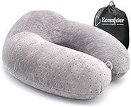 Ecosafeter Portable Travel Pillow - Neck Perfect Support Pillow,Luxury Compact & Lightweight Quick Pack for Camping,Sleeping Rest Cushion