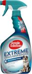 Simple Solution Extreme Pet Stain and Odour Remover, Enzymatic Cleaner with 3X Pro-Bacteria Cleaning Power - 945ml