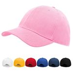 Boy Cap – Toddler Cap Kid Baseball Cap Sun Hat Cute Fashion Adjustable Sports Camp Spring Summer Autumn 3-6 Years Pink