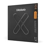 D'Addario XTJ1023, XT Banjo Guitar Strings Nickel Plated Steel, Medium, 10-23