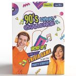 90's Song Lyric Game - Fun Music Trivia Game for Adults, for Music Lovers, Ideal for Millennials, Gen X