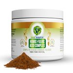 LEAFSOURCE Humic & Fulvic Acid Powder 100g, (200 servings of 500mg each) known to contain Plant-Based Trace Minerals, Amino Acids & Vitamins, Zero Chemicals, Sugar Free & Gluten Free