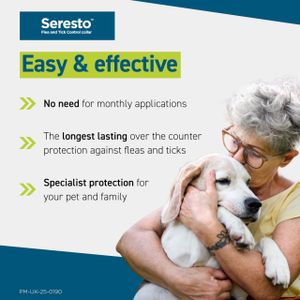 Seresto Cat Flea & Tick Collar – Long-Lasting Protection