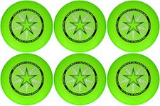 Discraft Ultra-Star 175g Ultimate Frisbee Sport Disc (6 Pack) Green