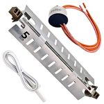 JACS WR51X10055 Refrigerator Defrost Heater Kit, Replacement for General Electric, Includes Temperature Sensor WR55X10025, High Limit Thermostat WR50X10068