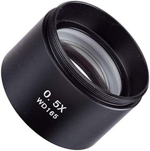 Vision Scientific VAF05 0.5X Barlow Lens for Stereo/Industrial Microscopes (48mm) (Suitable for VS-1F VS-2F VS-3F VS-5F VS-7F VS-8F VS-9F Series)