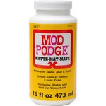 Mod Podge Matte Waterbase Sealer, Glue and Finish - 16 oz