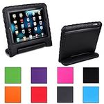 Aken Kids Light Weight Shock Proof Handle Case for iPad Mini 1 / Mini 2 / Mini 3 (Dark Black)