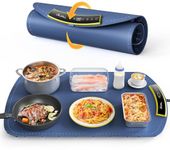 COLDFILL Food Warming Mat, Food Warmer for Buffet, Portable Electric Warming Trays for Food with 8 Temperature Settings, Whole-Surface Heating in 5s, for Parties, Gatherings, and Everyday Use