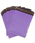 40 Purple Mailing Bags/Postal Sacks 250mm x 355mm - 10" x 14"